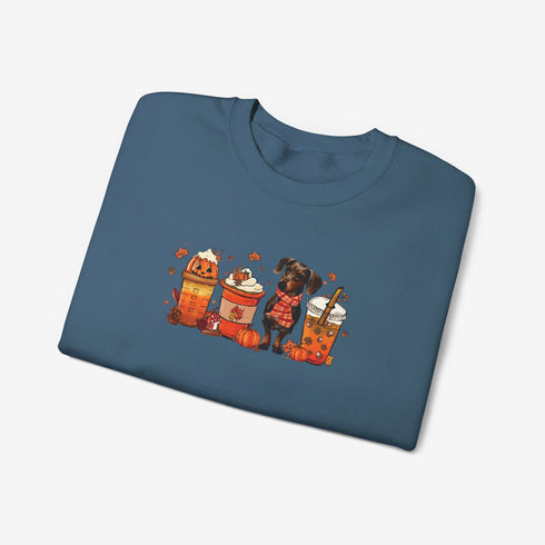 Dachshund Sweatshirt for Women - Dachshund Autumn Sweatshirt